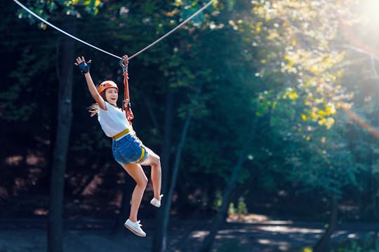 Zipline tour in Koloa