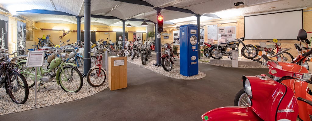 Day ticket to DDR motorbike exhibition