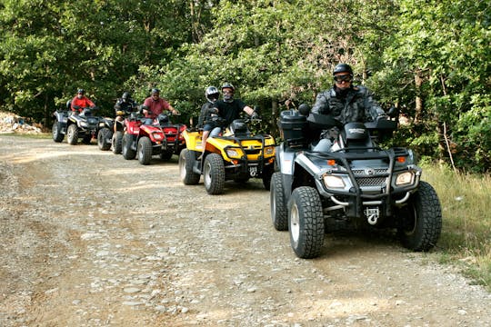 Balkan gebergte quad safari kleine groepstour in de namiddag