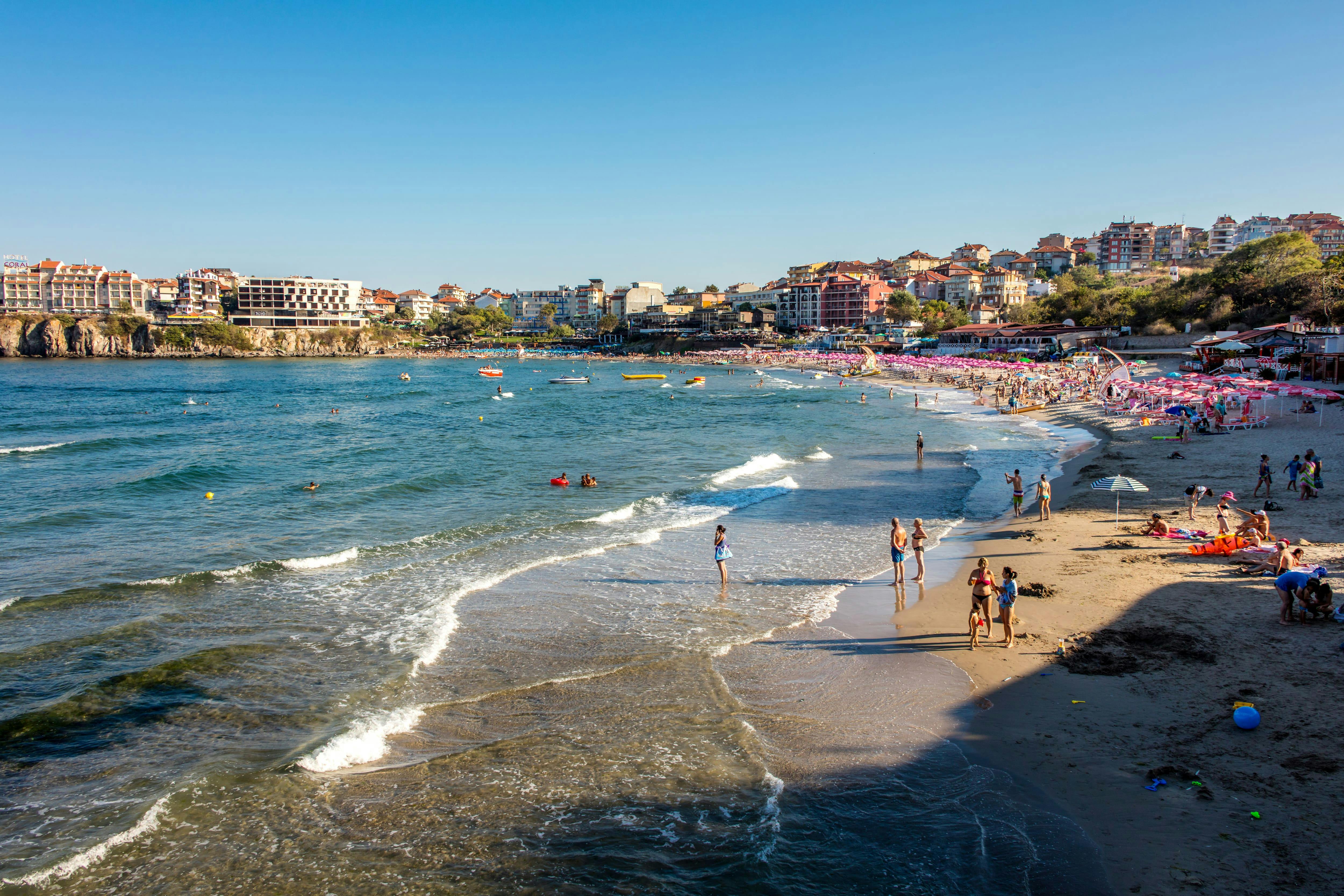 Visita de la ciudad de Sozopol y paseo en barco con el castillo de Ravadinovo