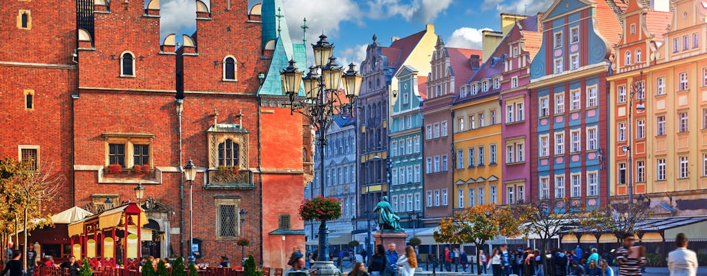 Cidade Velha destaca passeio a pé particular em Wroclaw