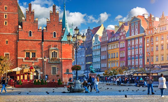 Il centro storico mette in evidenza il tour privato a piedi a Wroclaw