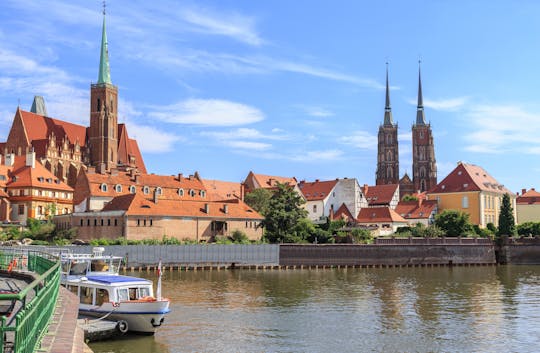 Ostrow Tumski e a Cidade Velha destacam um passeio a pé privado em Wroclaw
