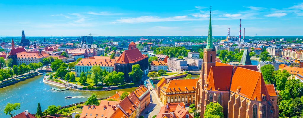 Tour durch Breslau mit dem Elektroauto