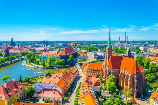 Visita di Wroclaw in auto elettrica