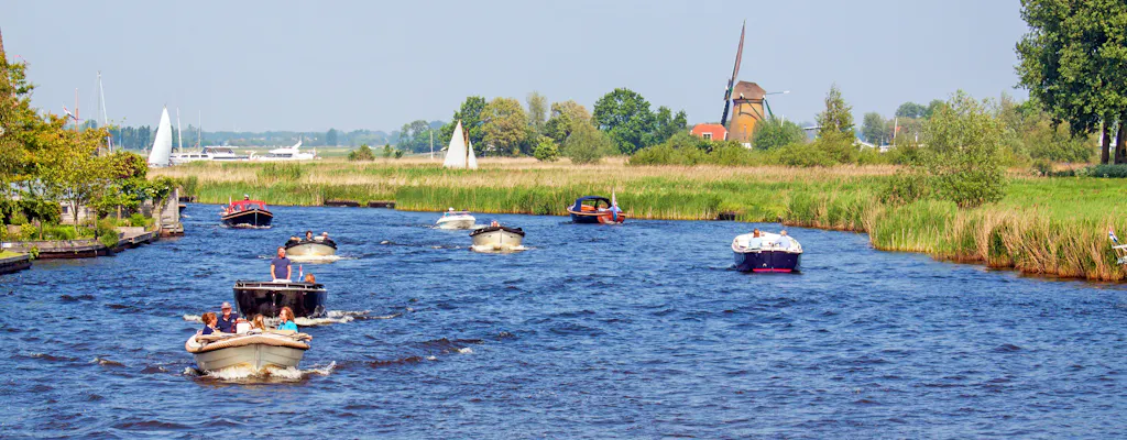 Kaag Lakes boat cruises