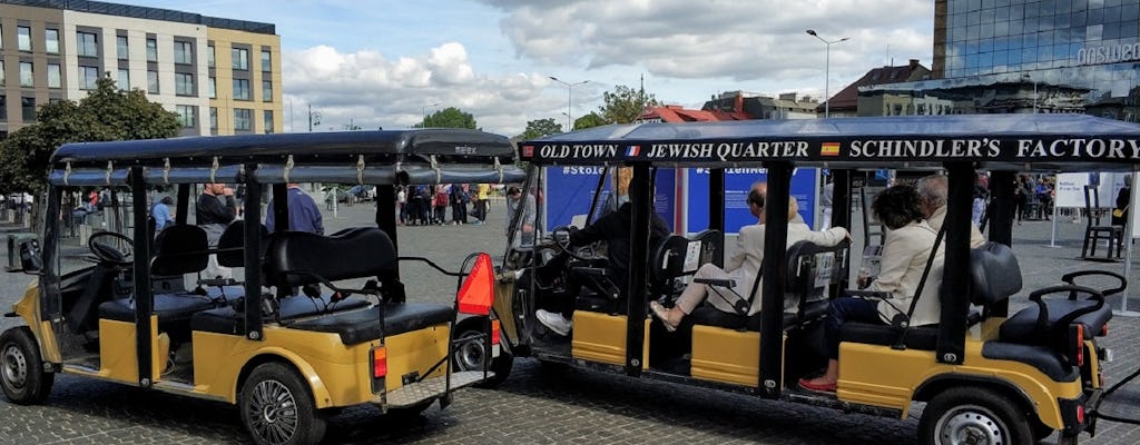 Kazimierz Quarter and former Jewish Ghetto tour by golf cart