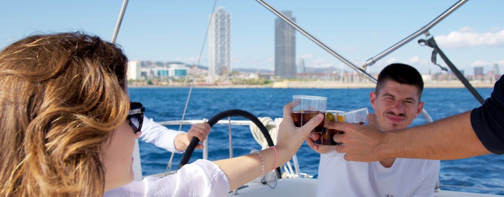 Tour in barca a vela di Barcellona con Vermouth a bordo