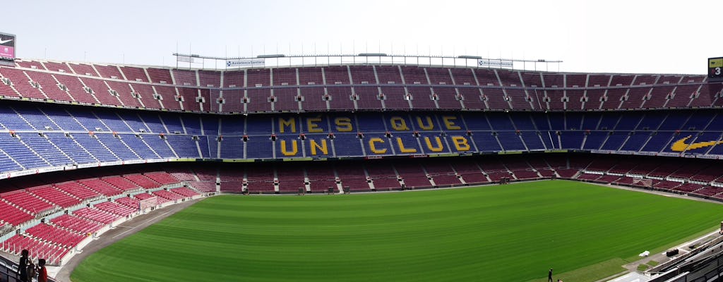 Biglietti aperti Camp Nou Experience e audioguida della città di Barcellona