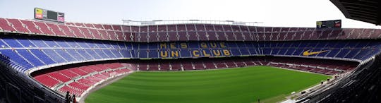 Camp Nou Experience med åbne billetter og oplev Barcelona med audioguide