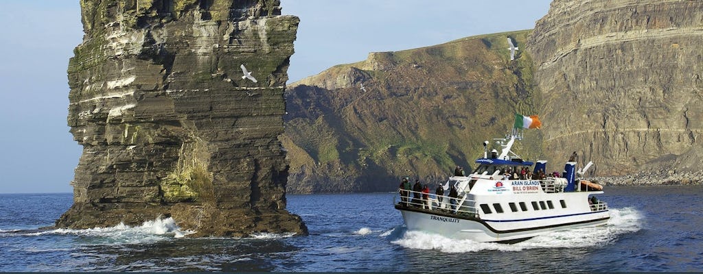 Croisière touristique des falaises de Moher au départ de Doolin