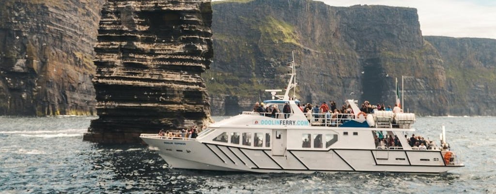 Bilhete de balsa para a Ilha Inis Mór e Cruzeiro Cliffs of Moher saindo de Doolin