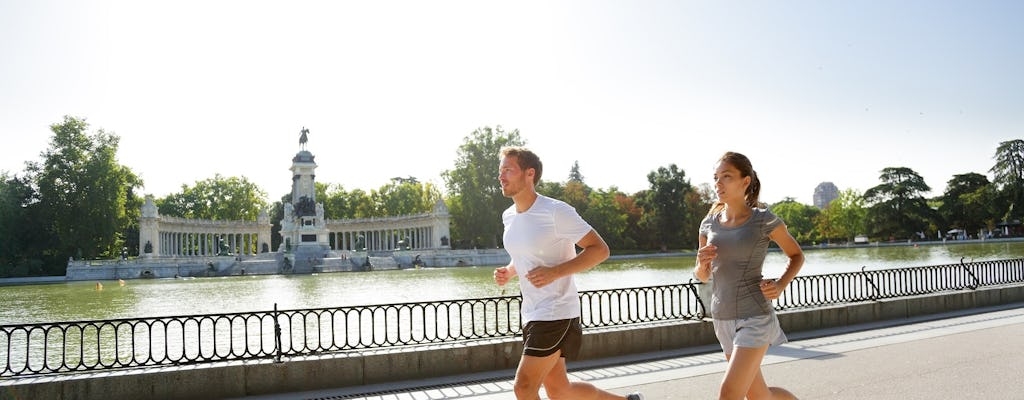 Private running tour of Madrid