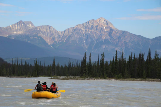 Athabasca Mile 5 rafting experience