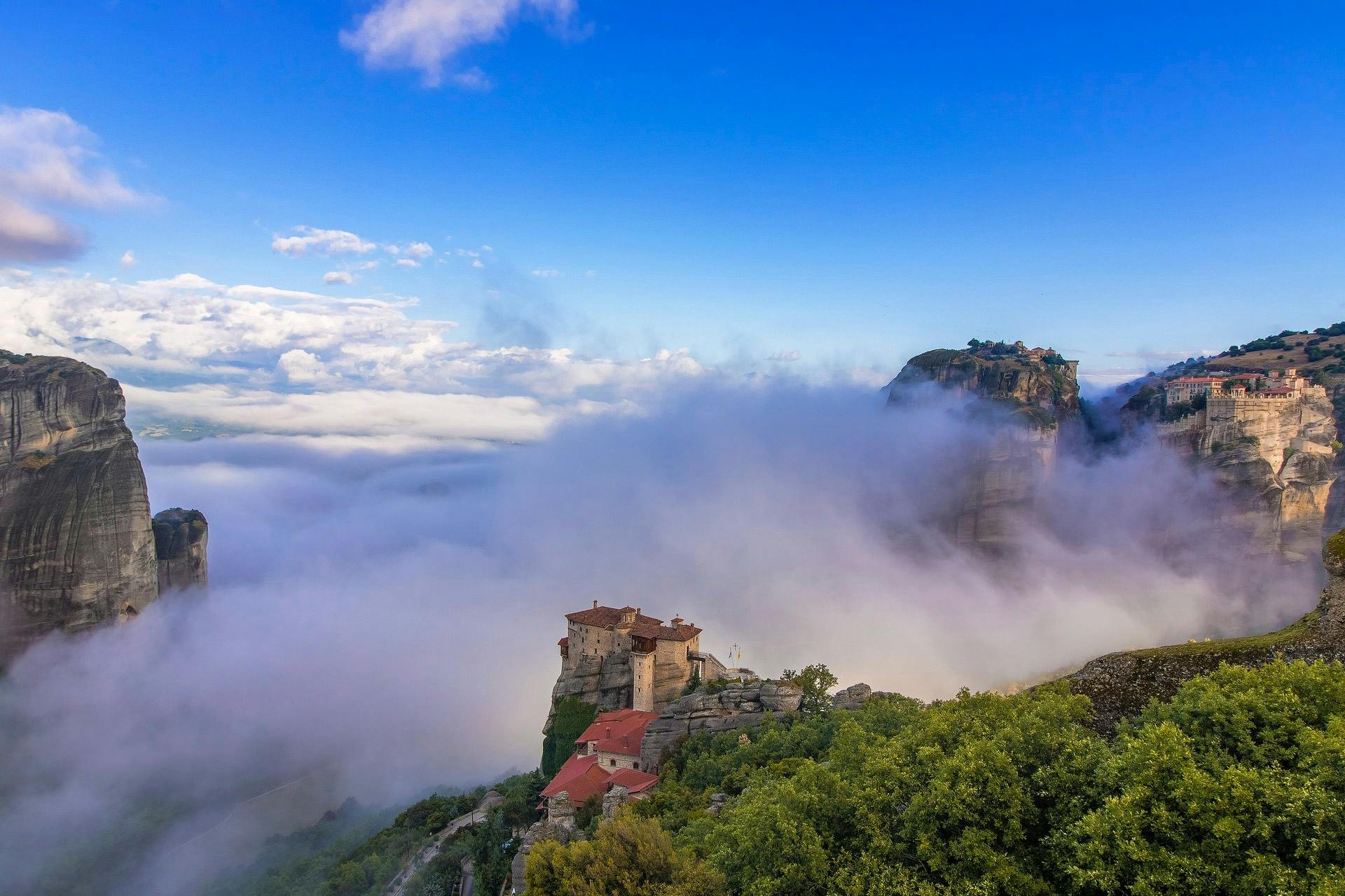 Athens to Meteora with train tickets and guided tour from Kalambaka Musement