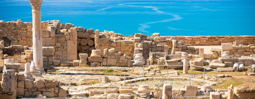 Kourion Cyprus archaeological heritage site self-guided walking tour