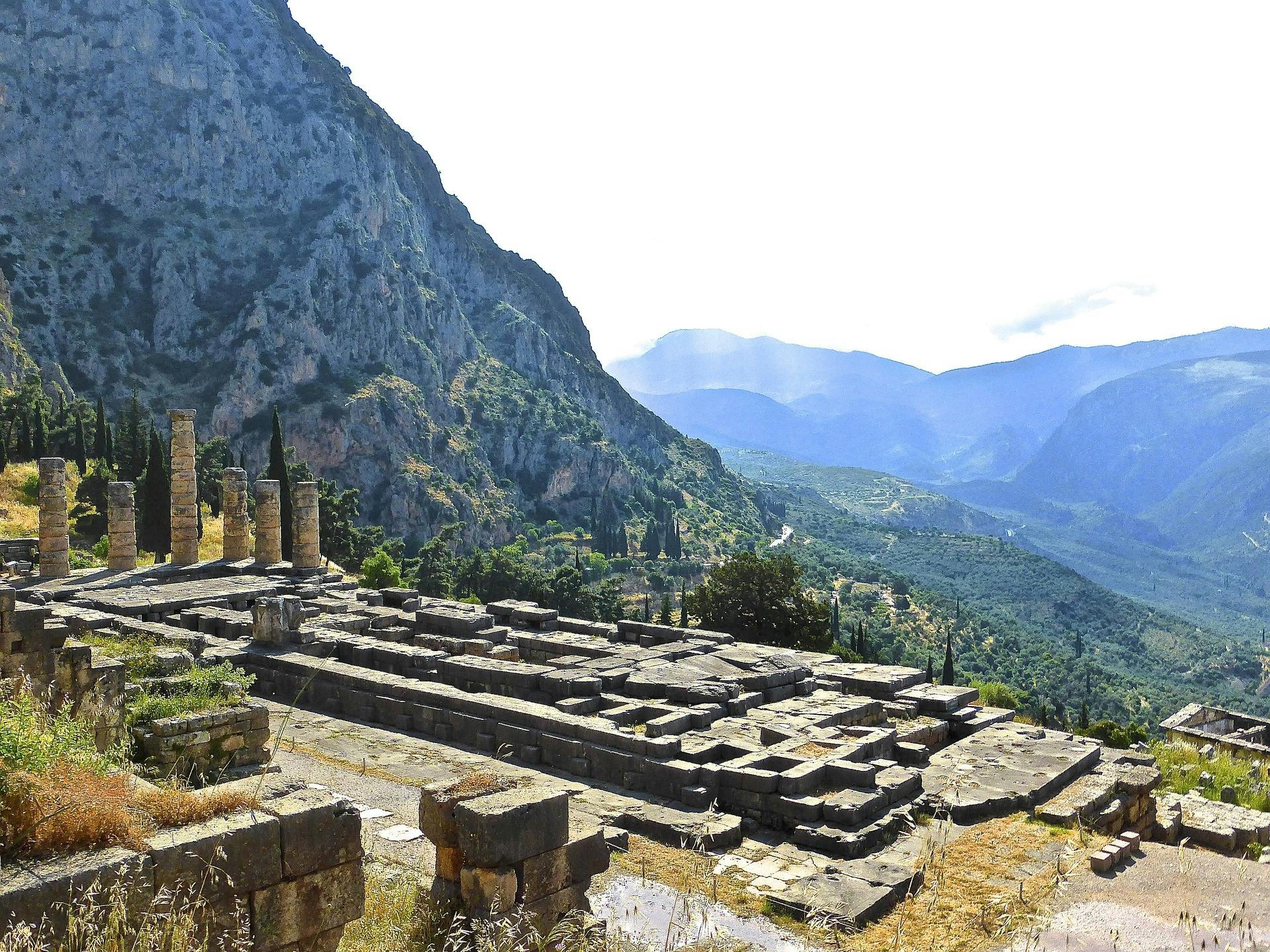 Visita guiada de dia inteiro a Delphi saindo de Atenas