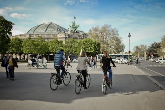Fahrradtour entlang der Seine in Paris