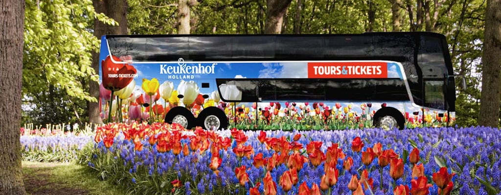 Bilet bez kolejki do Keukenhof z transportem z Amsterdamu