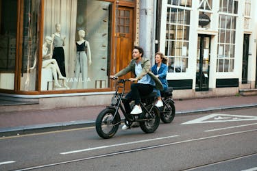 Location d’un vélo électrique Fat Tire d’une journée à Amsterdam
