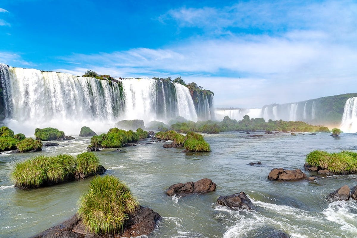 Tour di un'intera giornata del lato brasiliano delle cascate di Iguazu