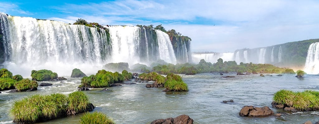 Tour di un'intera giornata del lato brasiliano delle cascate di Iguazu