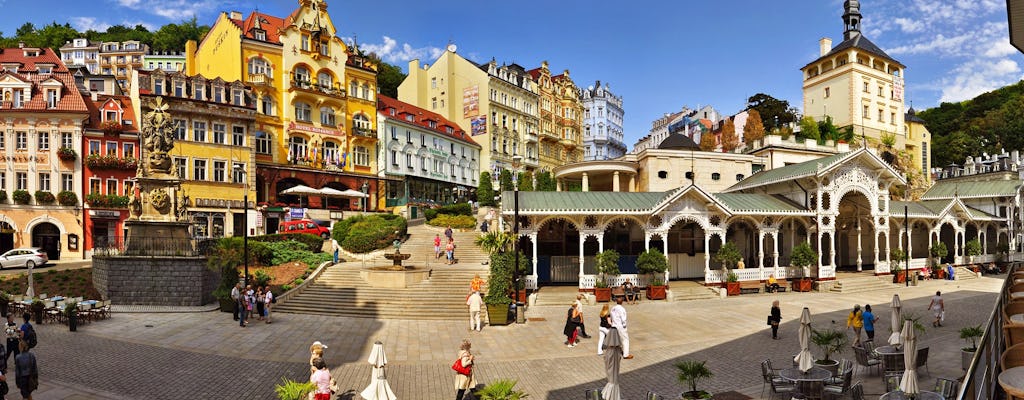 Karlovy Vary Tour from Prague with Watchtower and Funicular