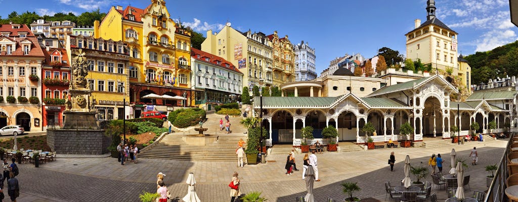 Karlovy Vary Tour from Prague with Watchtower and Funicular