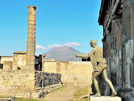 Excursão privada ou em grupo pequeno a Pompeia do Anfiteatro à Casa do Fauno