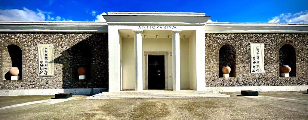 Tour per piccoli gruppi o privato di Pompei con visita all'Antiquarium