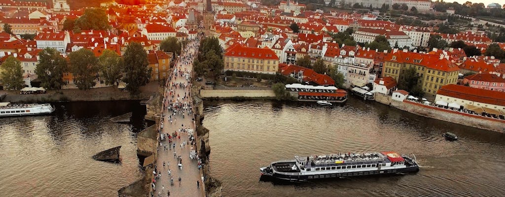 Prague evening cruise with buffet-style dinner