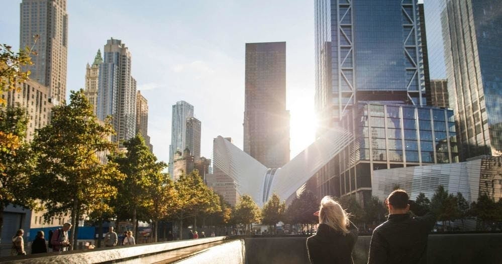 Visite guidée à pied du mémorial du 11 septembre et du Financial District à New York