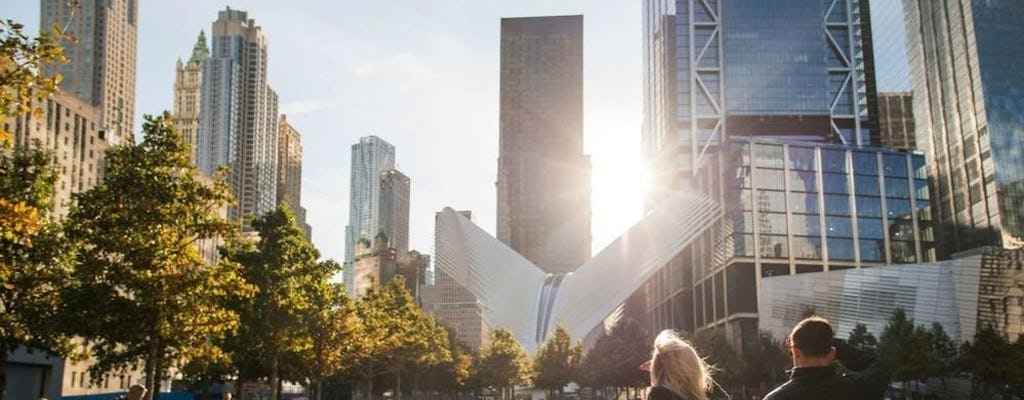 NYC 9-11 Memorial and financial district guided walking tour