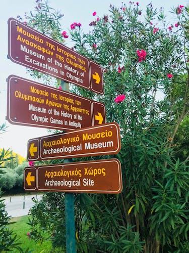 Accessible excursion of Olympia and original Olympic Games