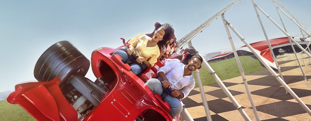 Visita de un día por Abu Dabi con entrada a Ferrari World desde Dubái