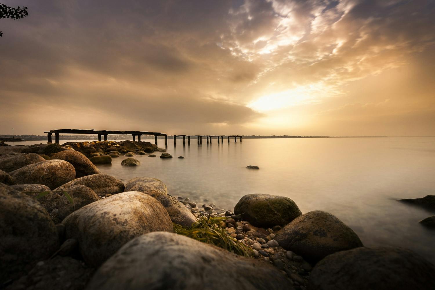 Sunset landscape photography session at Lake Garda