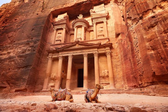 Visita guiada a la antigua ciudad de Petra.