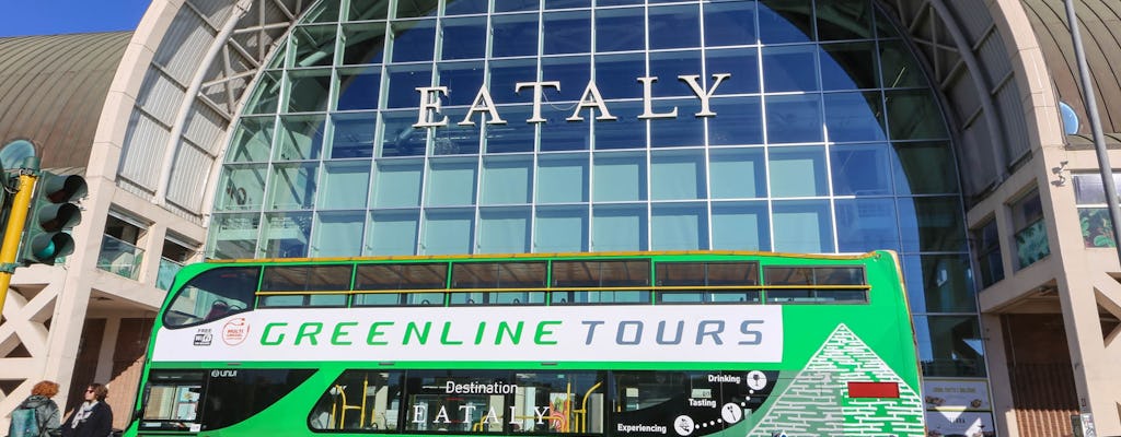 72-hour hop-on hop-off bus tour with stop at Eataly Rome
