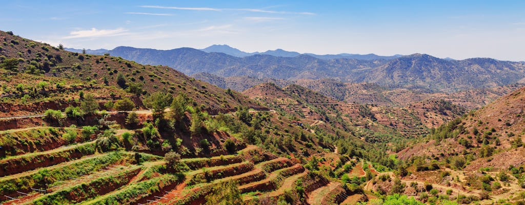 Wijnmakerijtour in Troodos-bergdorp met wijnproeverij