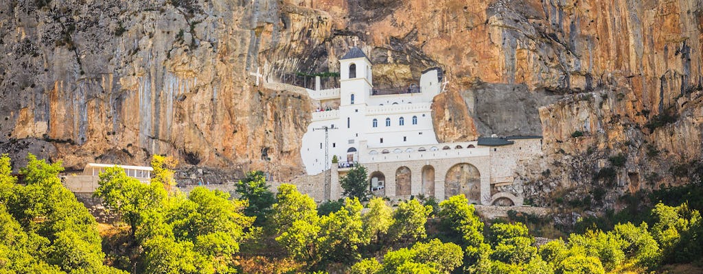 Excursão privada ao Mosteiro Ostrog de Kotor