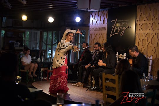 Entradas para espectáculo flamenco en Tablao Flamenco Jardines de Zoraya