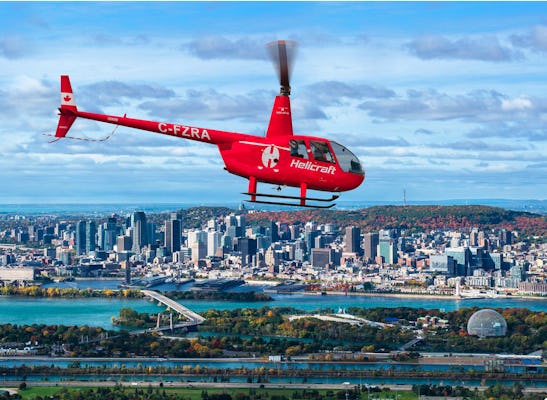 Helikoptertour durch Montreal