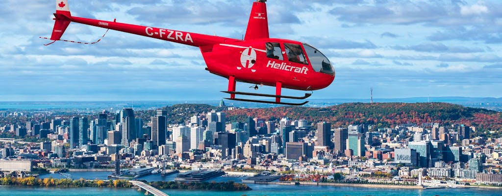 Tour en hélicoptère de Montréal