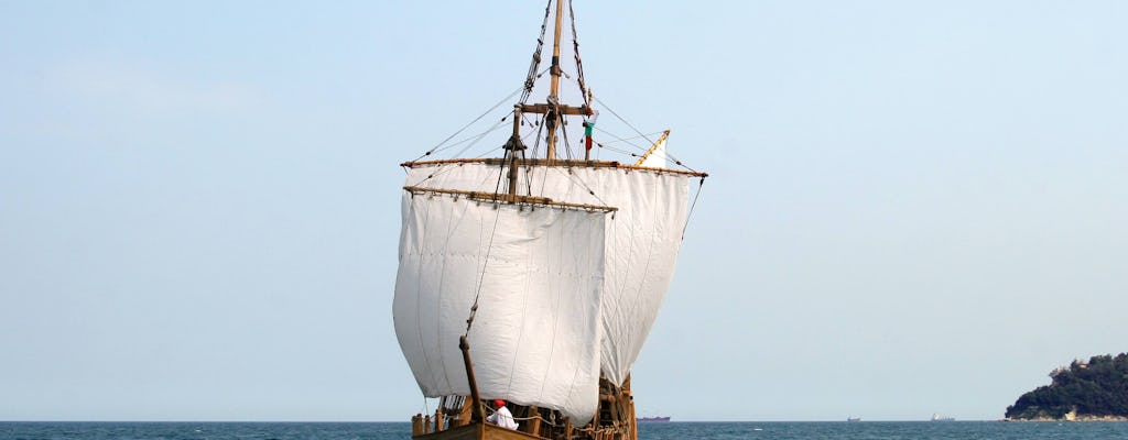 Le bateau pirate au départ d'Obzor