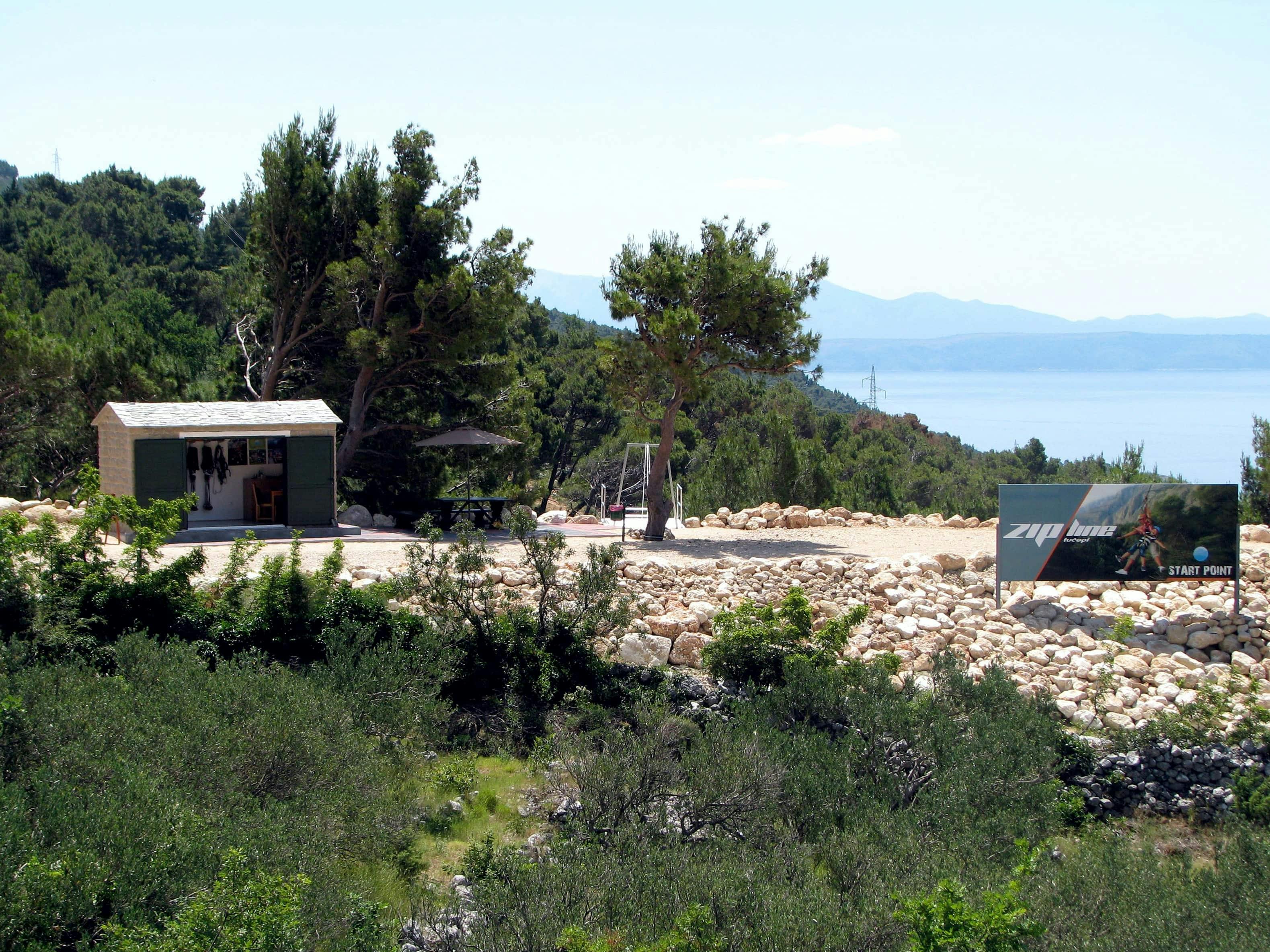 Kroatië Zipline Zuid