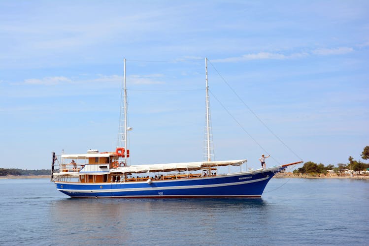 Istrian Coast Boat Cruise with BBQ from Poreč