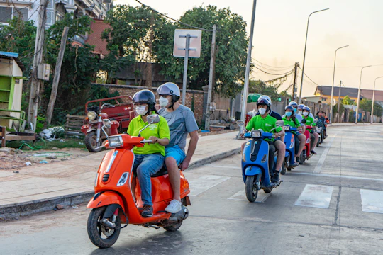 Siem Reap foodie Vespa tour