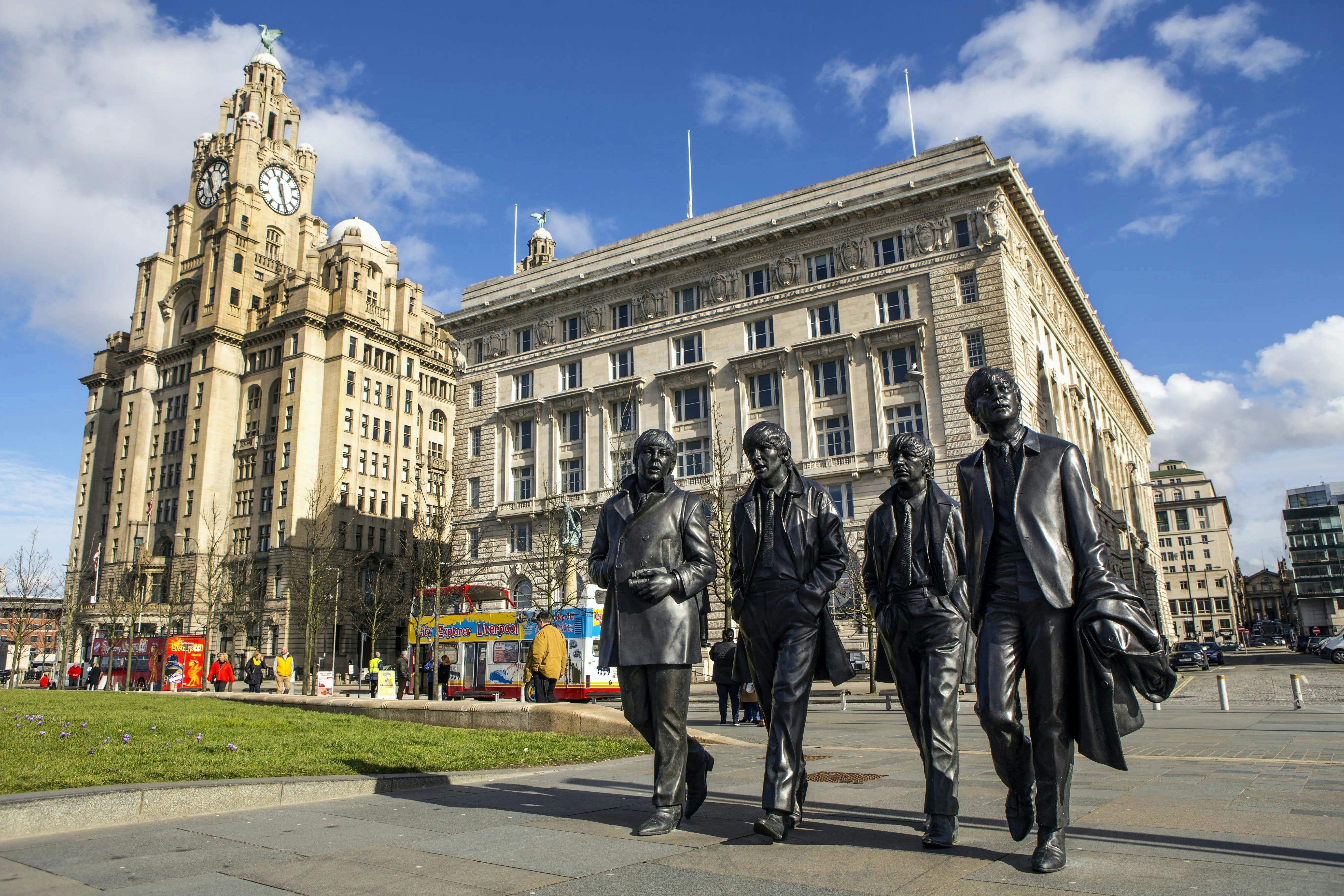 90-minutowa wycieczka Beatlesów po Liverpoolu prywatną taksówką
