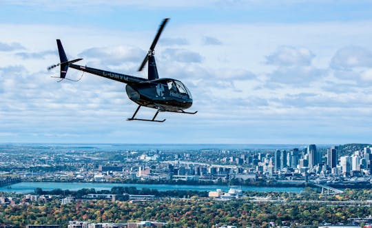 Tour en hélicoptère du circuit Saint-Laurent de Montréal