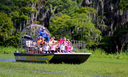 Everglades-tour van een uur met een moerasboot